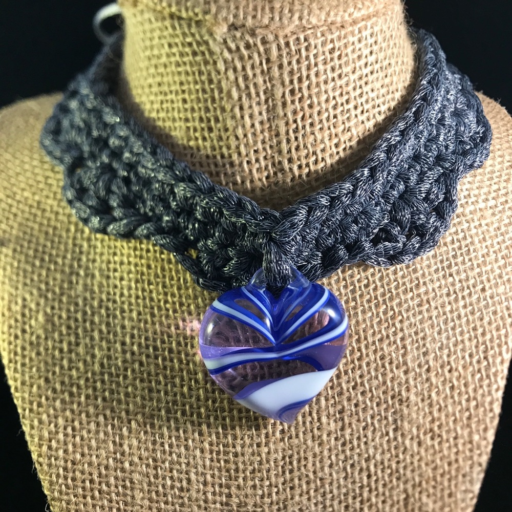 Murano Heart - Choker